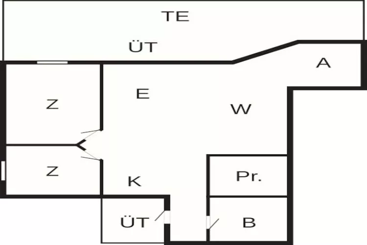 6 persoons vakantie huis in Ebberup-By Traum - Plattegrond