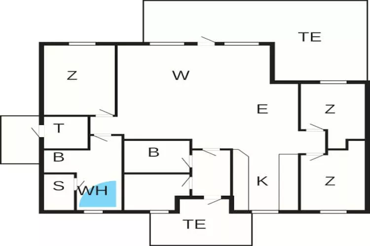8 persoons vakantie huis in Aabenraa-By Traum - Plattegrond