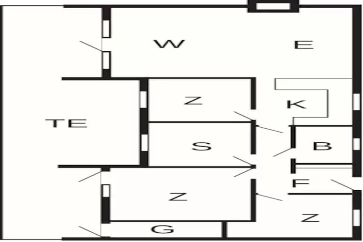 7 persoons vakantie huis in Toftlund-By Traum - Plattegrond