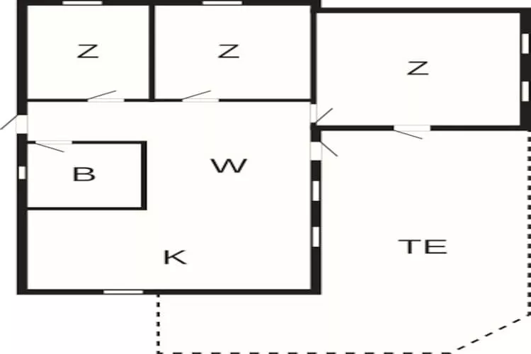 6 persoons vakantie huis in Hejls-By Traum - Plattegrond