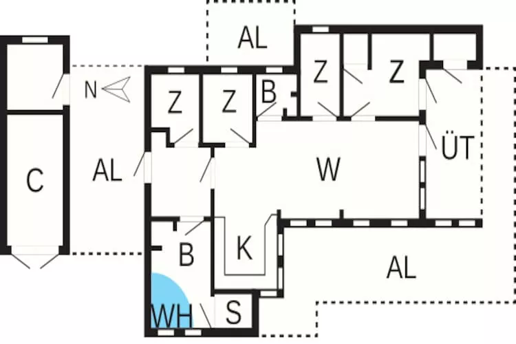 8 persoons vakantie huis in Hjørring-By Traum - Plattegrond
