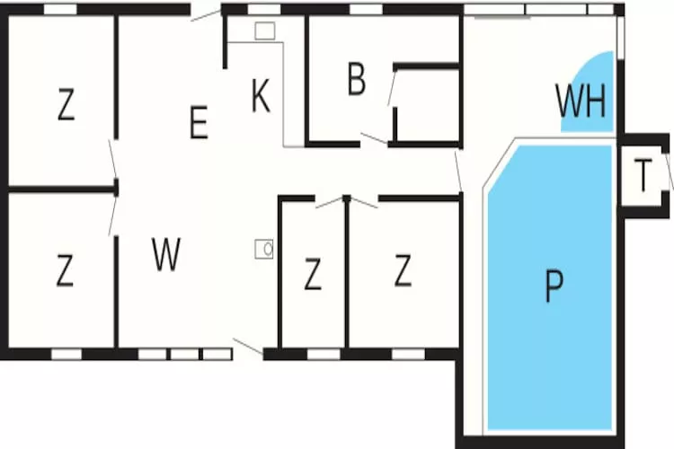 Rustige oase met zwembad -- By Traum Ferienwohnungen - Plattegrond
