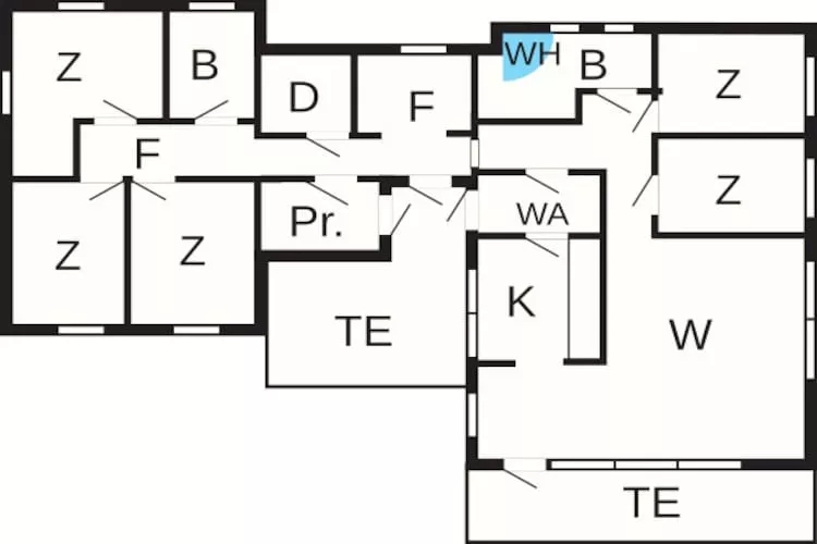 LYNGHEIM - Plattegrond