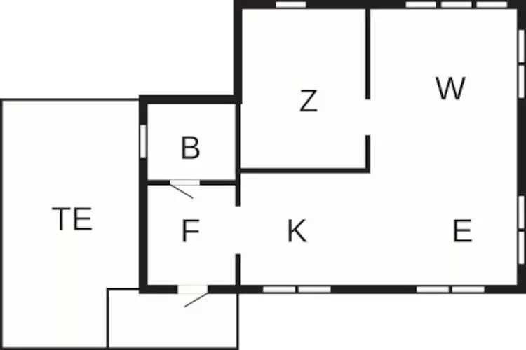 4 persoons vakantie huis in BORÅS - Plattegrond