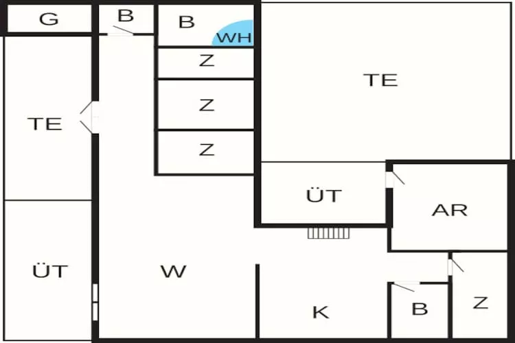 12 persoons vakantie huis in Ebeltoft-By Traum - Plattegrond