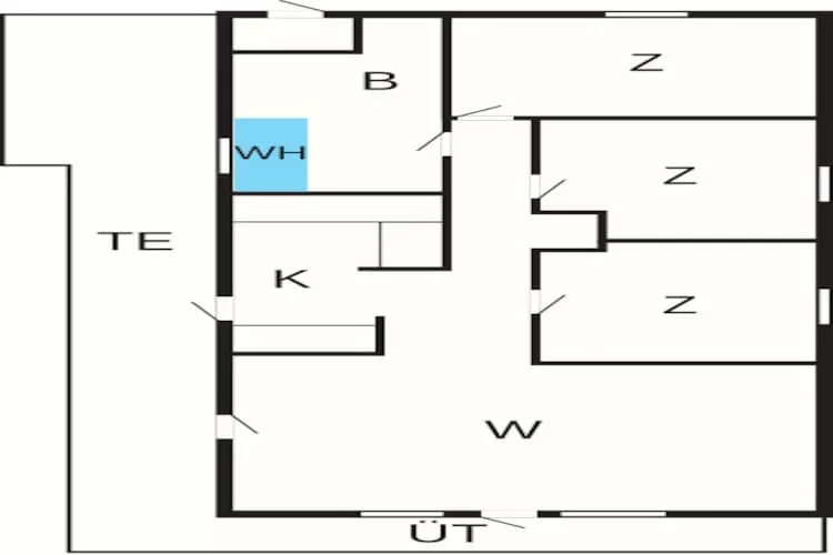 6 persoons vakantie huis in Jerup-By Traum - Plattegrond