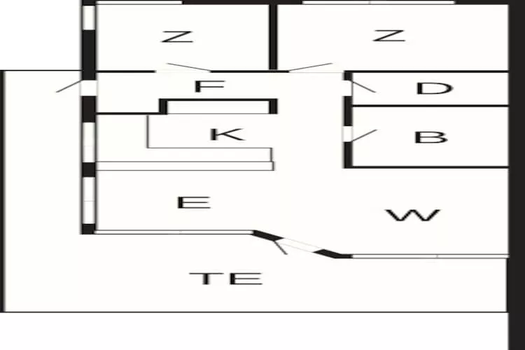 Lakeview Retreat in Dagelokke - Plattegrond