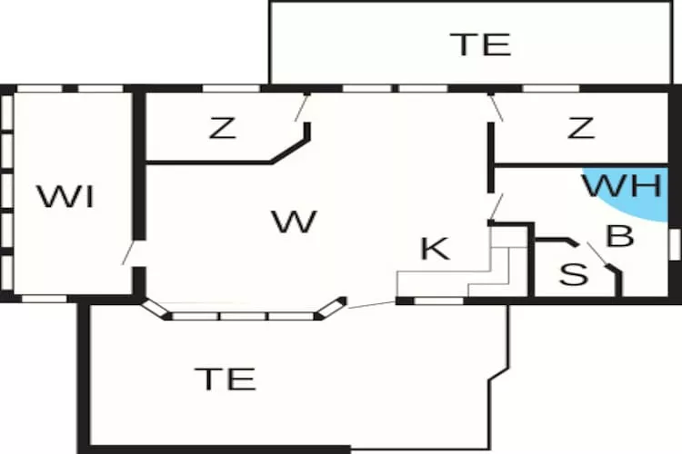 Strandgeluk in albaek -- By Traum Ferienwohnungen - Plattegrond