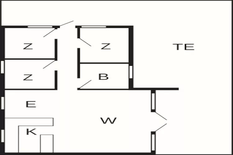 6 persoons vakantie huis in Hemmet-By Traum - Plattegrond