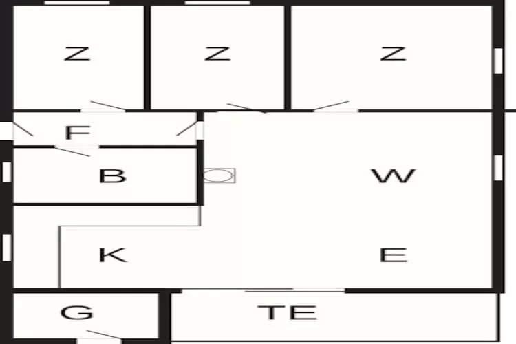 5 persoons vakantie huis in Vinderup-By Traum - Plattegrond
