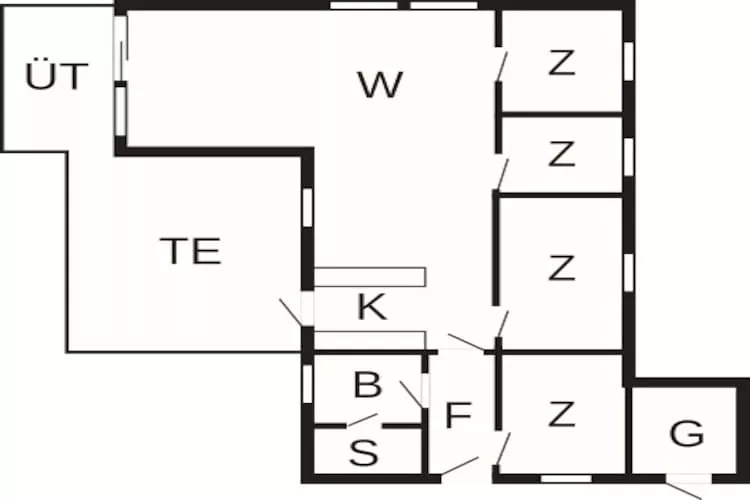 Gezellig gerenoveerd huisje -- By Traum Ferienwohnungen - Plattegrond