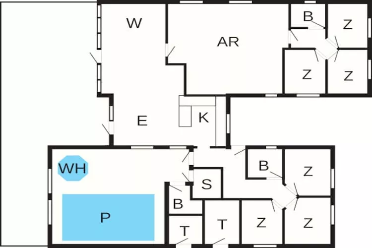 16 persoons vakantie huis in Vejby