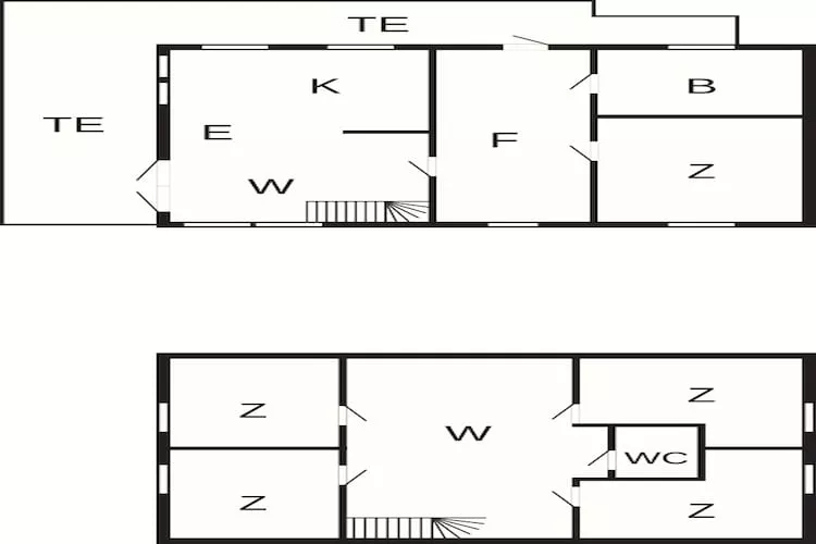 10 persoons vakantie huis in Laukvik - Plattegrond
