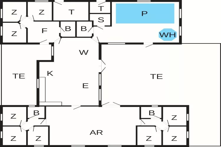 Luxe retraite bij Hostrup Strand -- By Traum Ferienwohnungen - Plattegrond