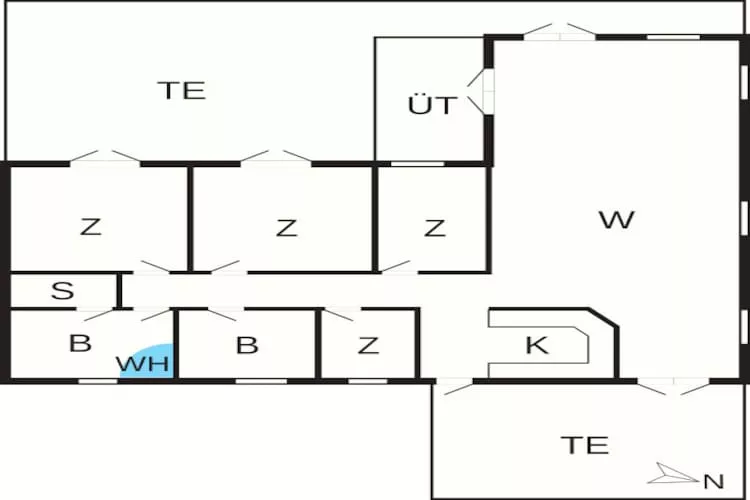 Rustig toevluchtsoord met Spa -- By Traum Ferienwohnungen - Plattegrond