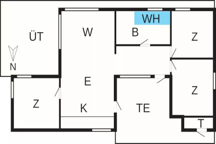 6 persoons vakantie huis in Haderslev-By Traum - Plattegrond