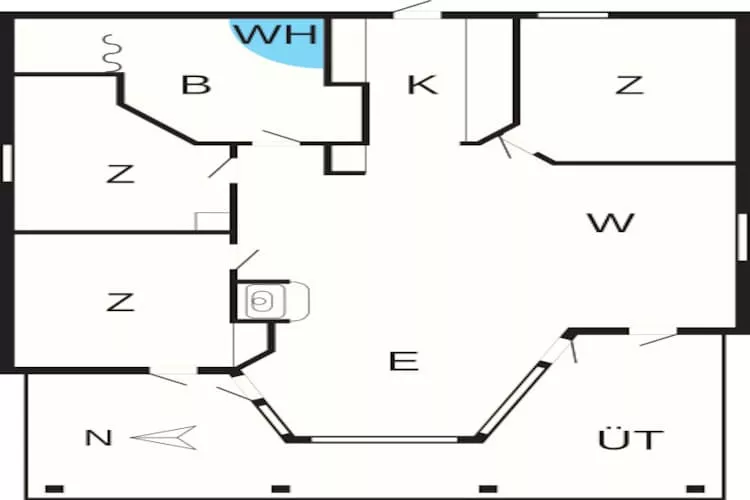Luxe spa-retraite aan de fjord - Plattegrond
