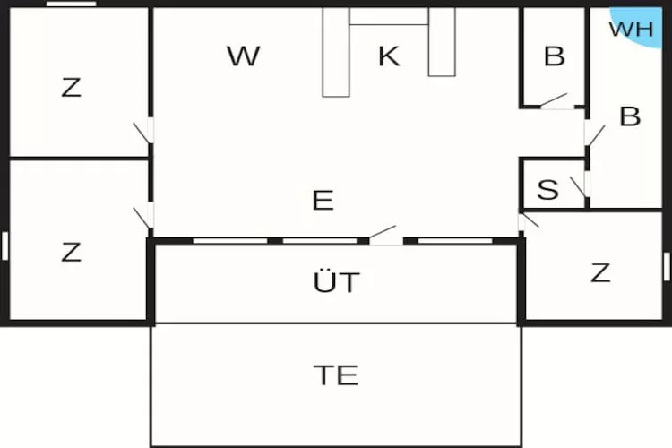 8 persoons vakantie huis in Dannemare-By Traum - Plattegrond
