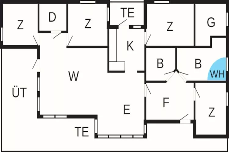 10 persoons vakantie huis in Fjerritslev-By Traum - Plattegrond