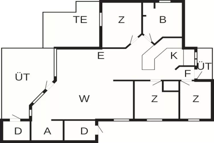 6 persoons vakantie huis in Nakskov-By Traum - Plattegrond