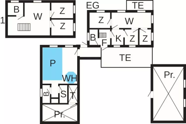 14 persoons vakantie huis in Fur-By Traum - Plattegrond
