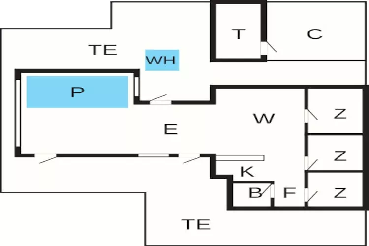 6 persoons vakantie huis in Ebeltoft-By Traum - Plattegrond