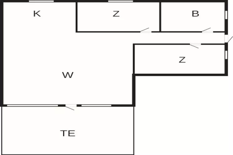 4 persoons vakantie huis in Oksbøl-By Traum - Plattegrond