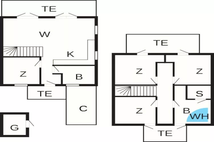 8 persoons vakantie huis in Gjern-By Traum - Plattegrond