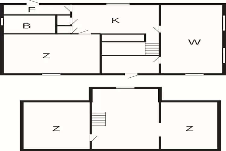 Vakantiehuis vlakbij 18-holes golfbaan in Vittsjö - Plattegrond