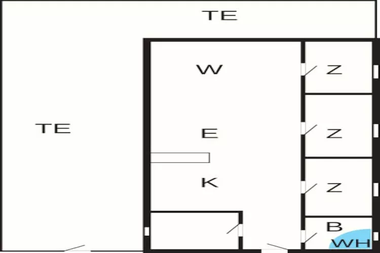 6 persoons vakantie huis in Rødby-By Traum - Plattegrond