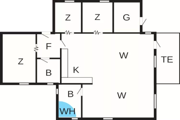 7 persoons vakantie huis in Struer-By Traum - Plattegrond