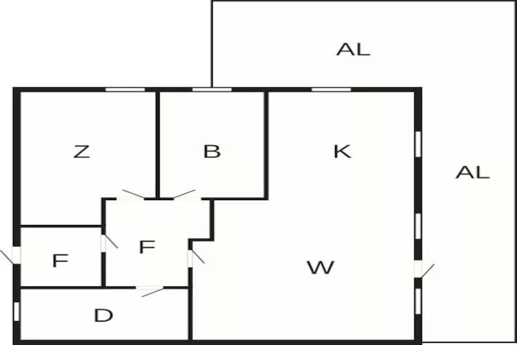 4 persoons vakantie huis in Selje - Plattegrond