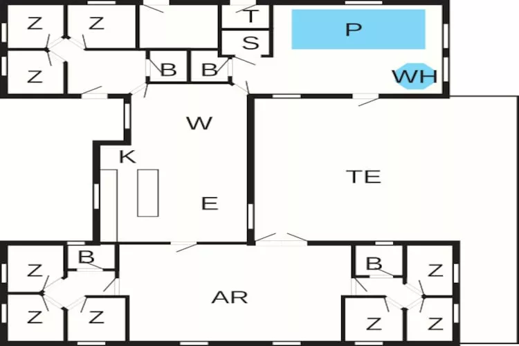 Luxe retraite met zwembad -- By Traum Ferienwohnungen - Plattegrond