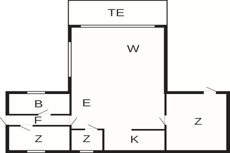 6 persoons vakantie huis in Skibby-By Traum - Plattegrond