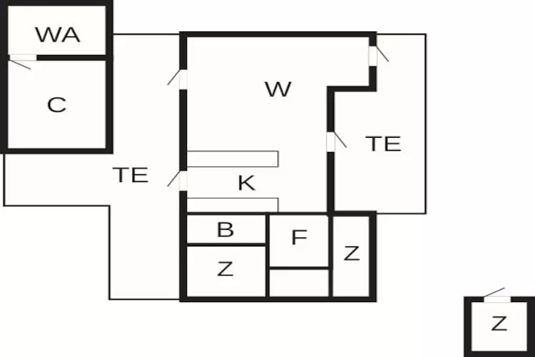 6 persoons vakantie huis in Store Fuglede-By Traum - Plattegrond