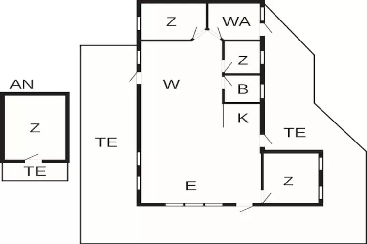 8 persoons vakantie huis in Struer-By Traum - Plattegrond