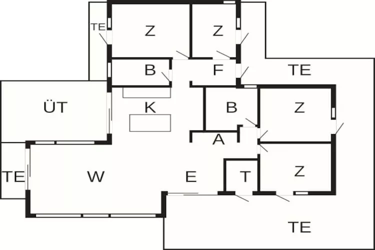 8 persoons vakantie huis in Hirtshals-By Traum - Plattegrond