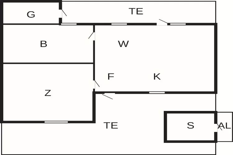 4 persoons vakantie huis in VALDERMARSVIK - Plattegrond