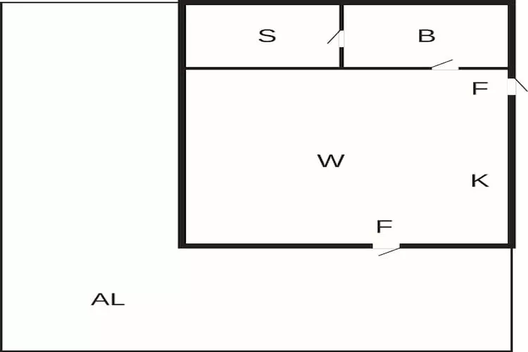 3 persoons vakantie huis in LÖTTORP-By Traum - Plattegrond