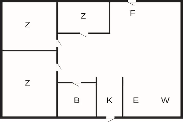 6 persoons vakantie huis in Nibe-By Traum - Plattegrond