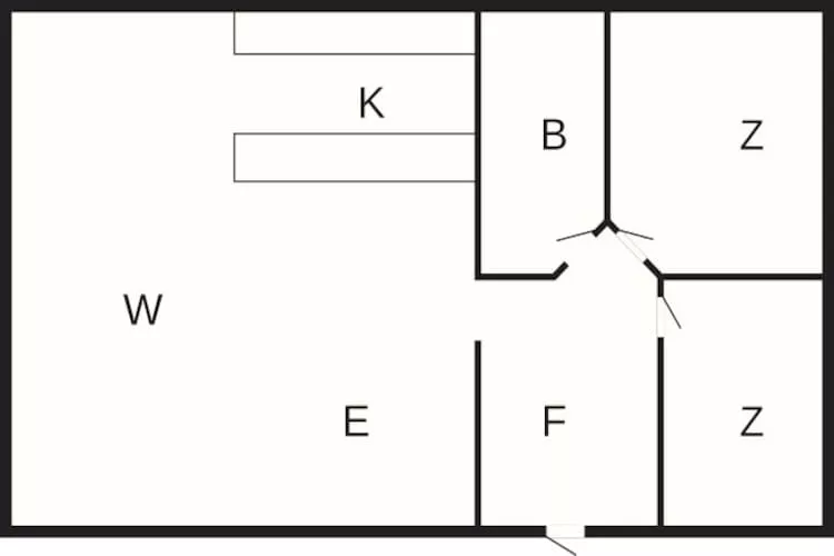 4 persoons vakantie huis in Toftlund-By Traum - Plattegrond