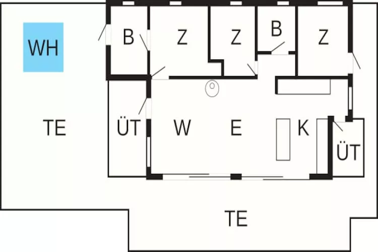 9 persoons vakantie huis in Væggerløse-By Traum - Plattegrond