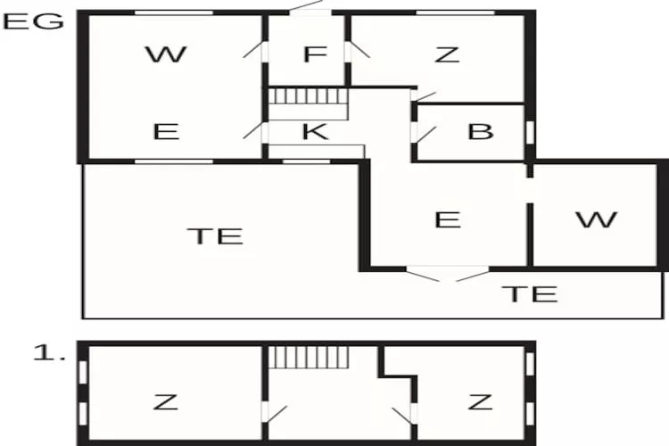 Sfeervol Dorpsverblijf -- By Traum Ferienwohnungen - Plattegrond