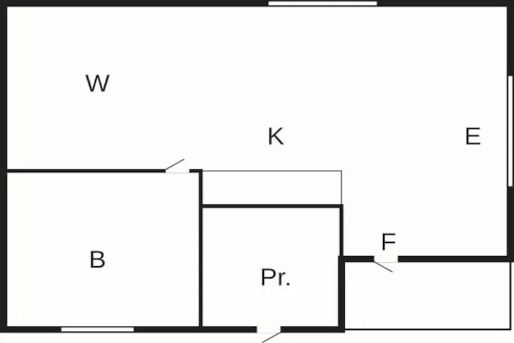 2 persoons vakantie huis in Ronneby-By Traum - Plattegrond