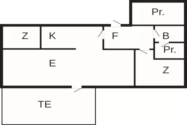 4 persoons vakantie huis in Østervrå-By Traum - Plattegrond