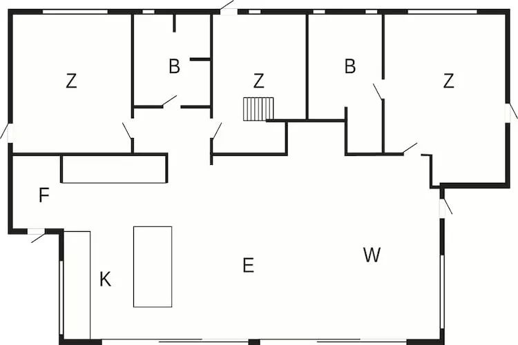 7 persoons vakantie huis in Ålbæk-By Traum - Plattegrond
