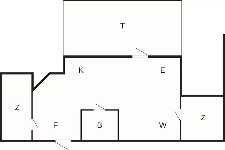 4 persoons vakantie huis in Slagelse-By Traum - Plattegrond