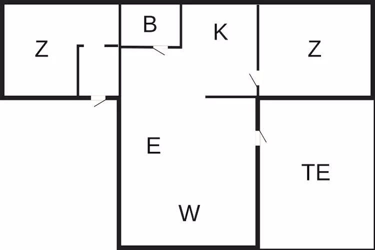 4 persoons vakantie huis in ANNESTAD-By Traum - Plattegrond