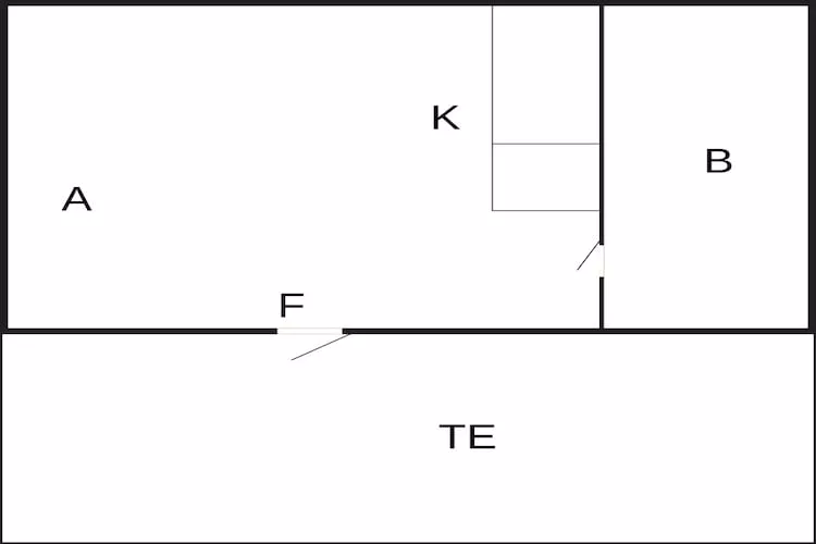 3 persoons vakantie huis in LJUNGBY-By Traum - Plattegrond