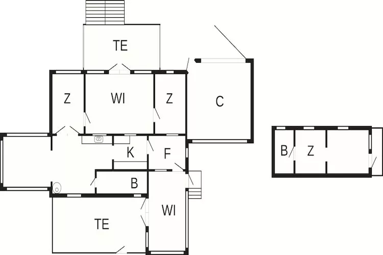 8 persoons vakantie huis in Holbæk-By Traum - Plattegrond